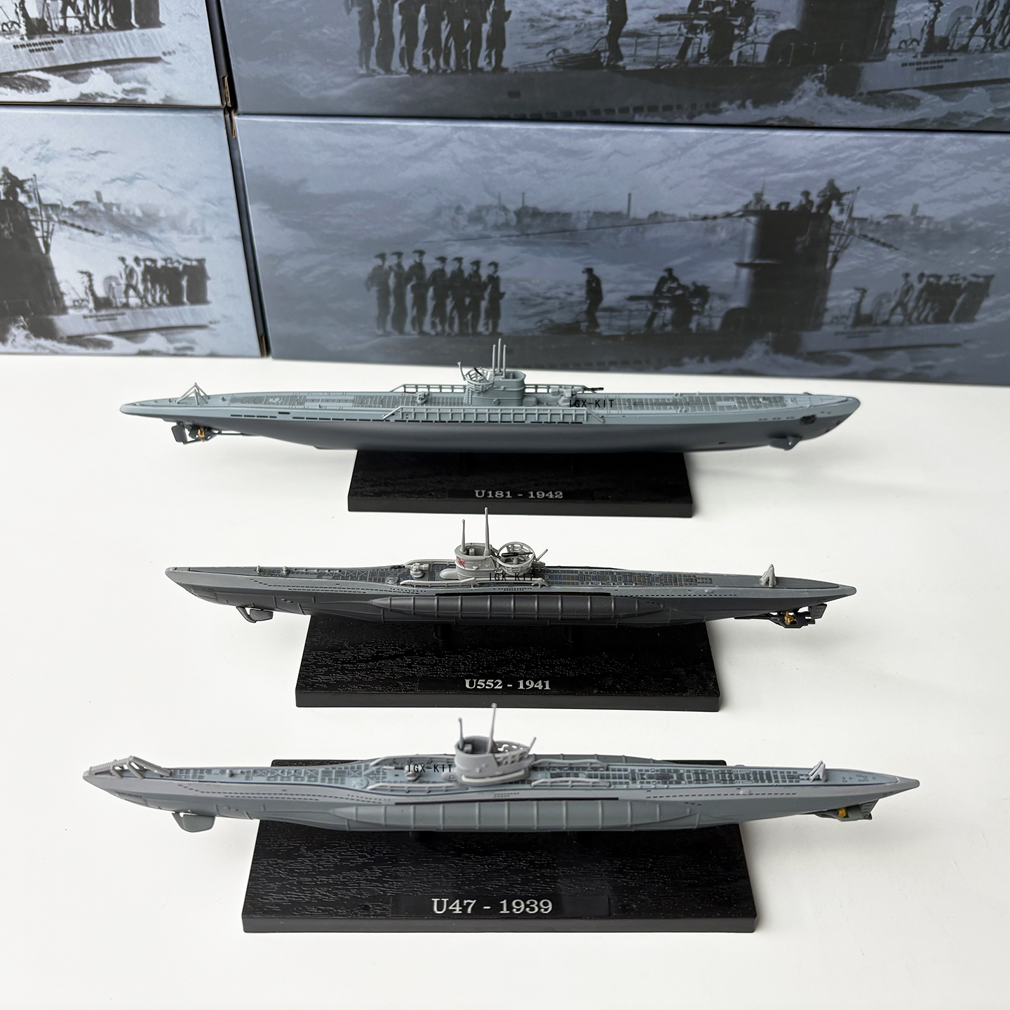 Model Kit Lucario - 1/350 Scale U.S. U-Boat Submarine Model
