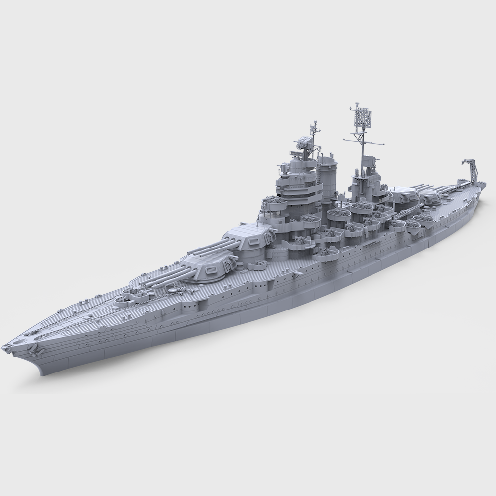 Model Kit Uss Missouri - USS New Mexico Class Mississippi (BB-41)