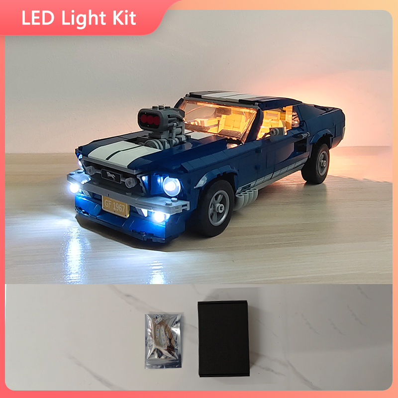 Model Kit Mustang - LED Light Set For 10265 compatible