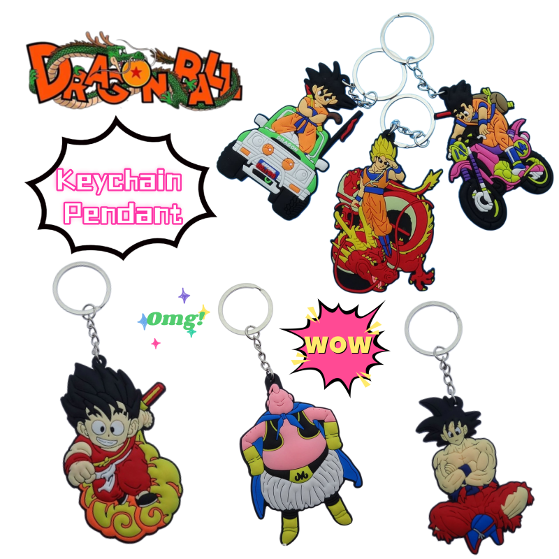 Model Kit Dragon Ball - Dragon Ball Son Goku Silicone Keychain