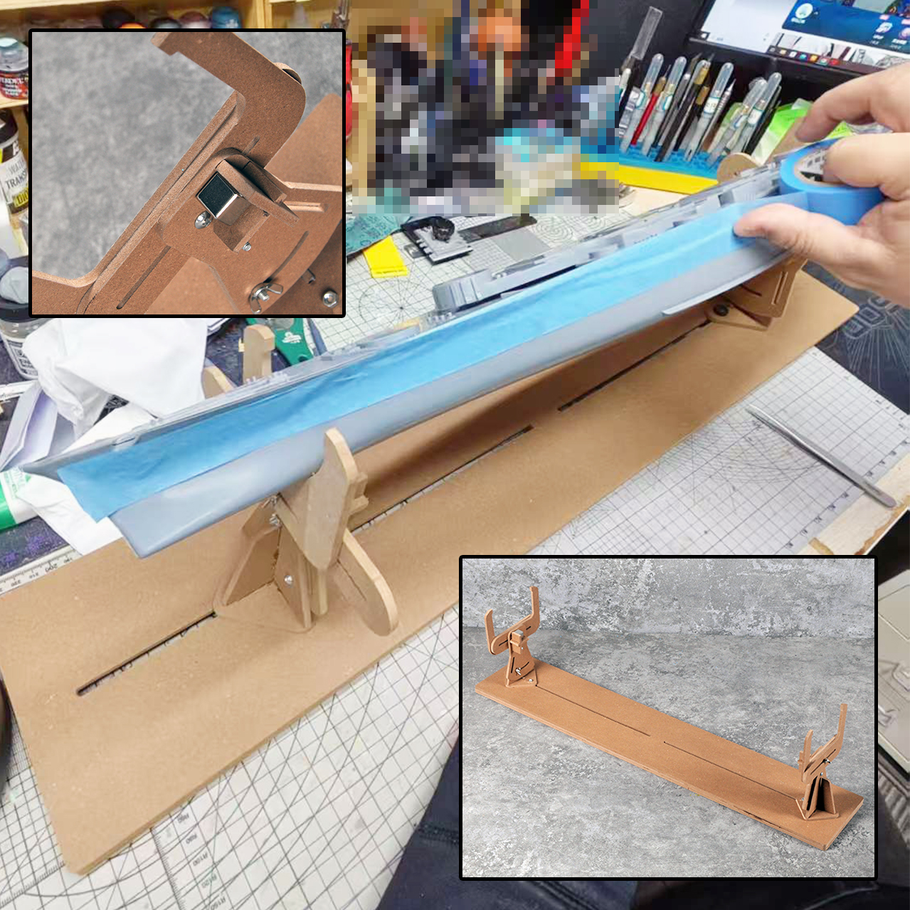 Model Kit Lucario - ships model Building Berth jig Assemble