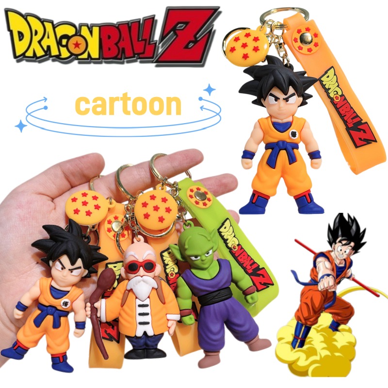 Model Kit Dragon Ball - Dragon Ball Goku Master Roshi Keychain
