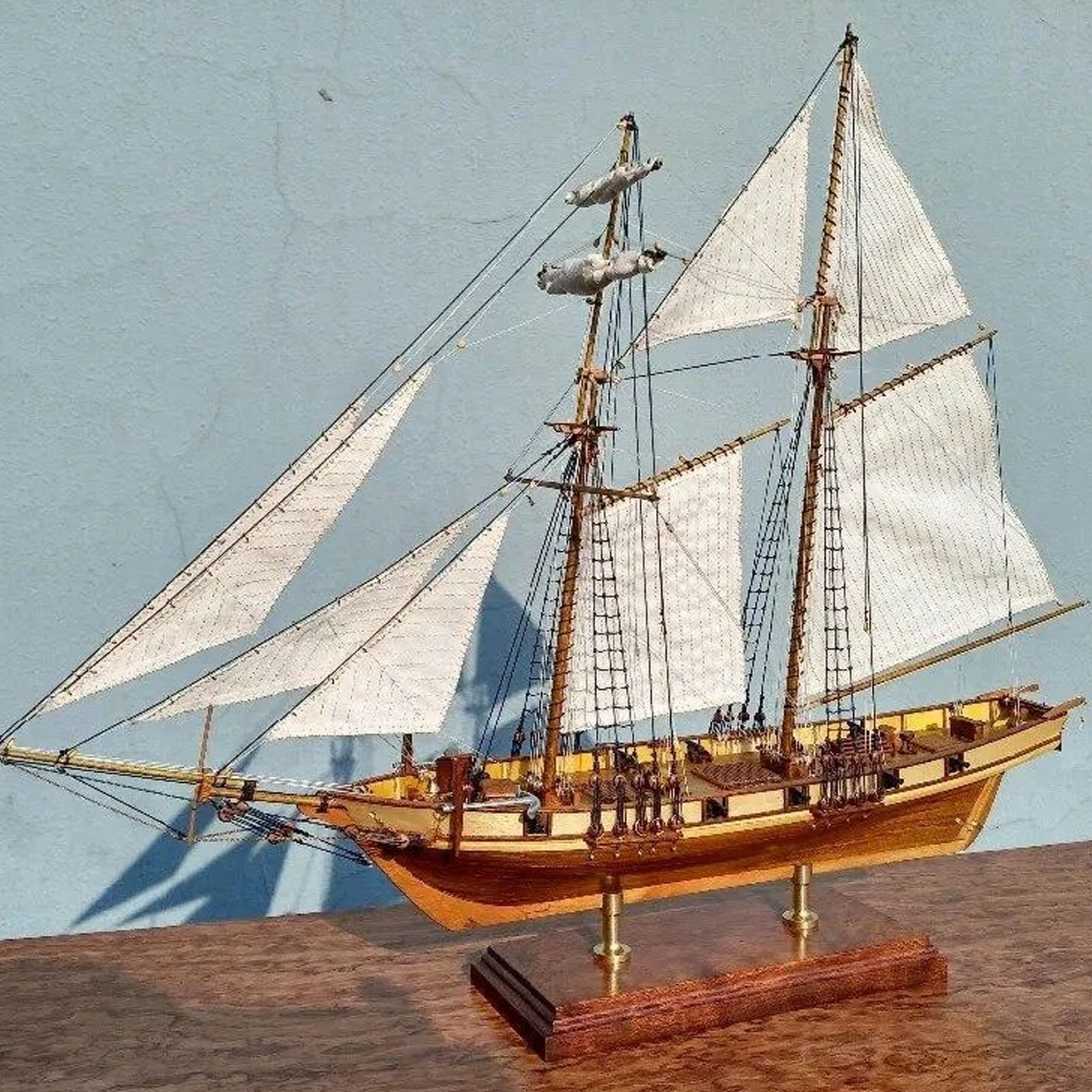 Model Kit Lucario - 【Halcon Sailboat Wooden Model Kit】DIY 3D