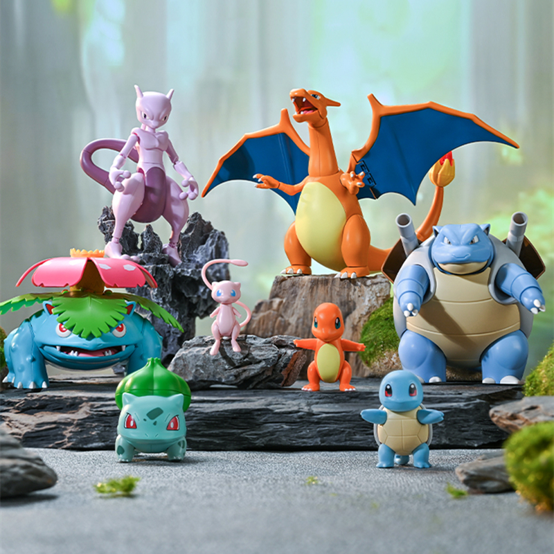 Pokemon Building Block Cartoon - Model Kit Lucario reseña y precio