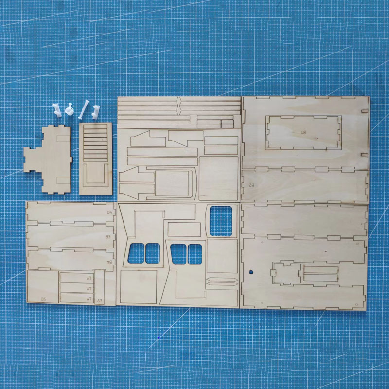 Wooden Box Rescue Boat Model R - Model Kit Lucario reseña y precio