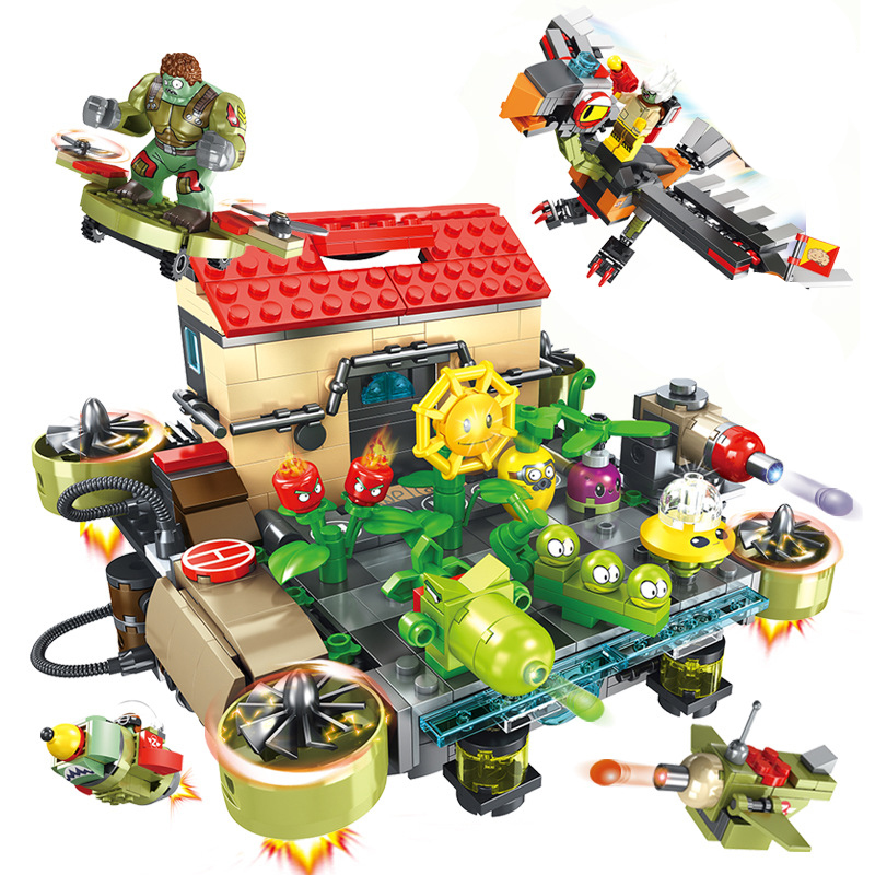 Plants vs. Zombies Battle of t - Model Kit Vs Lego reseña y precio