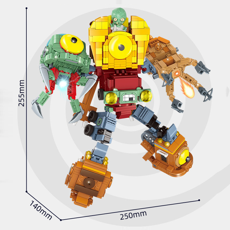 Plants vs. Zombies Battle of t - Model Kit Vs Lego reseña y precio