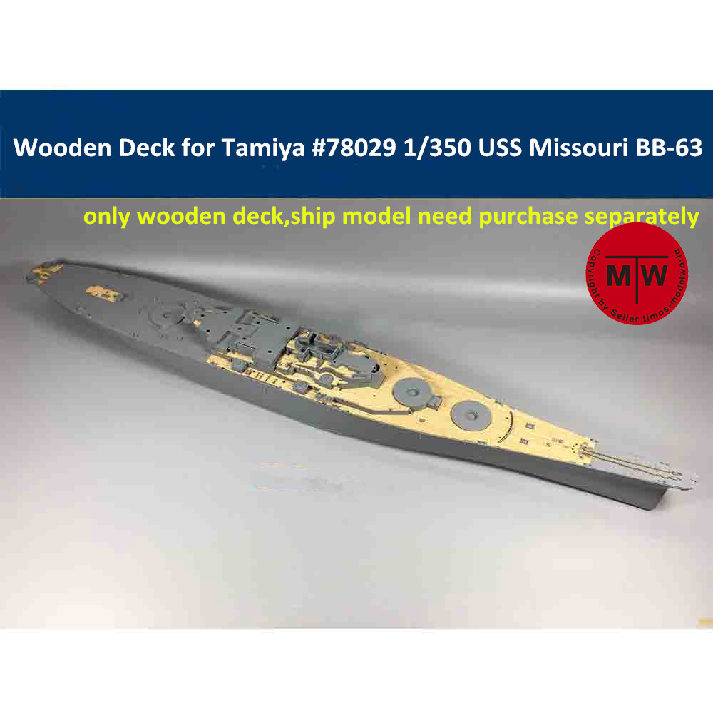1/350 Scale Wooden Deck for Ta - Model Kit Uss Missouri reseña y precio
