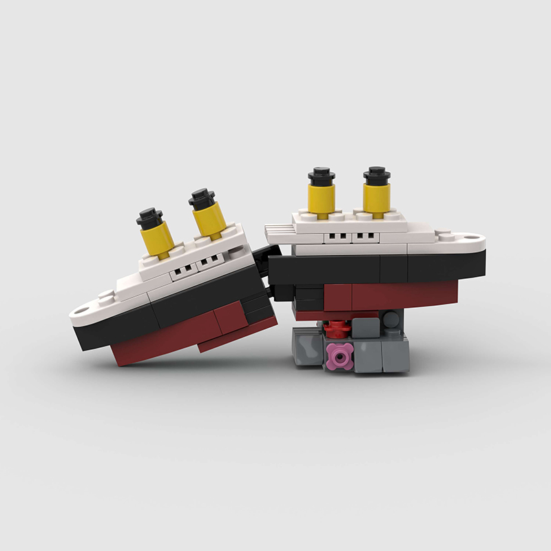 Mini RMS Titanic Sank Ship Mod - Model Kit Lucario reseña y precio