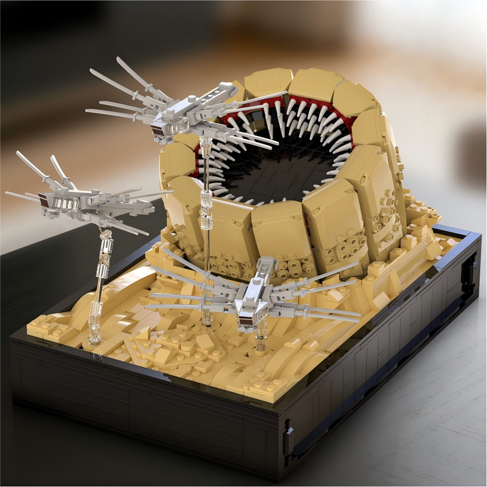 1488PCS Sandworm Attack Buildi - Model Kit Vs Lego reseña y precio