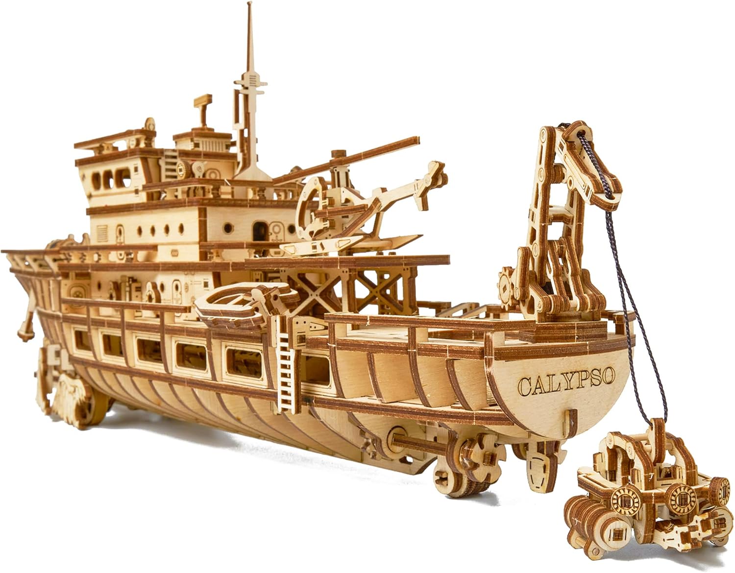 Yacht Mechanical 3D Wooden Puz - Model Kit Yacht reseña y precio