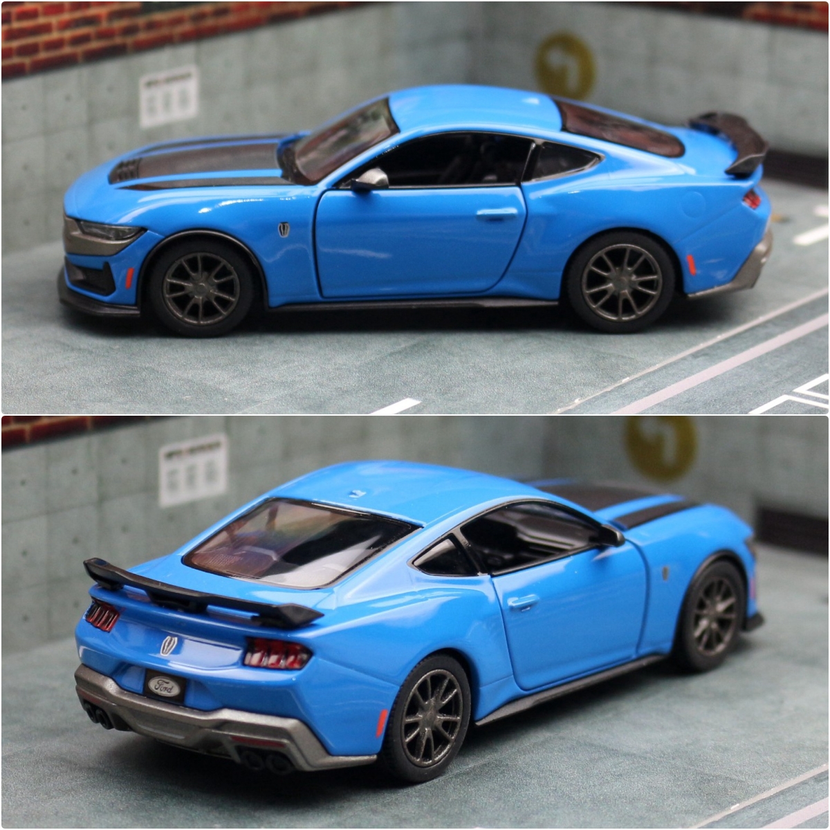 KiNSMART Toy Car Model 1/38 20 - Model Kit Mustang reseña y precio