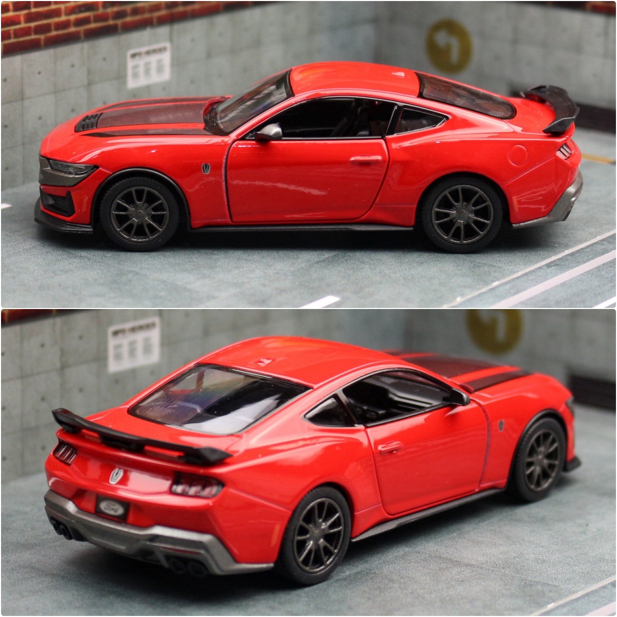 KiNSMART Toy Car Model 1/38 20 - Model Kit Mustang reseña y precio
