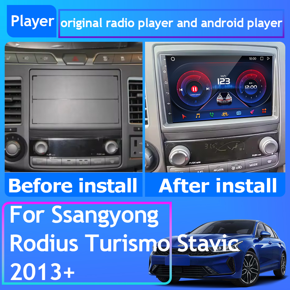 Car Radio Android 13 For Ssang - Model Kit Star Wars reseña y precio