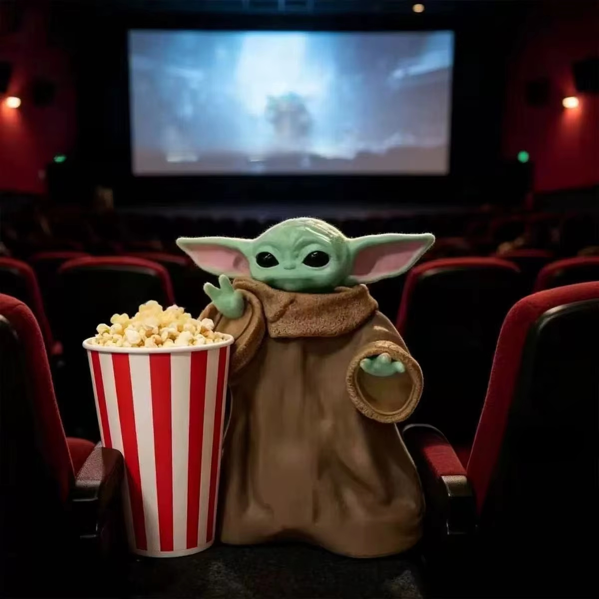 Star Wars Baby Yoda Popcorn Bu - Model Kit Star Wars reseña y precio