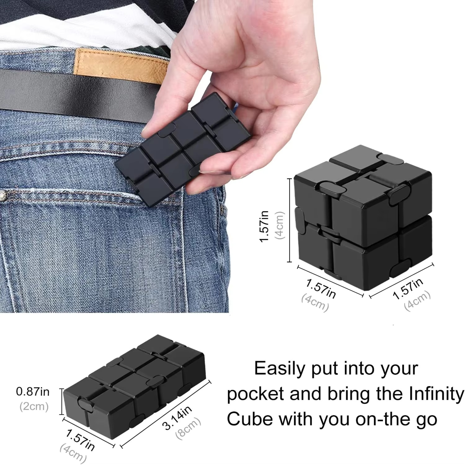 Alloy & Plastic Infinity Cube  - Model Kit Infinite Dimension reseña y precio