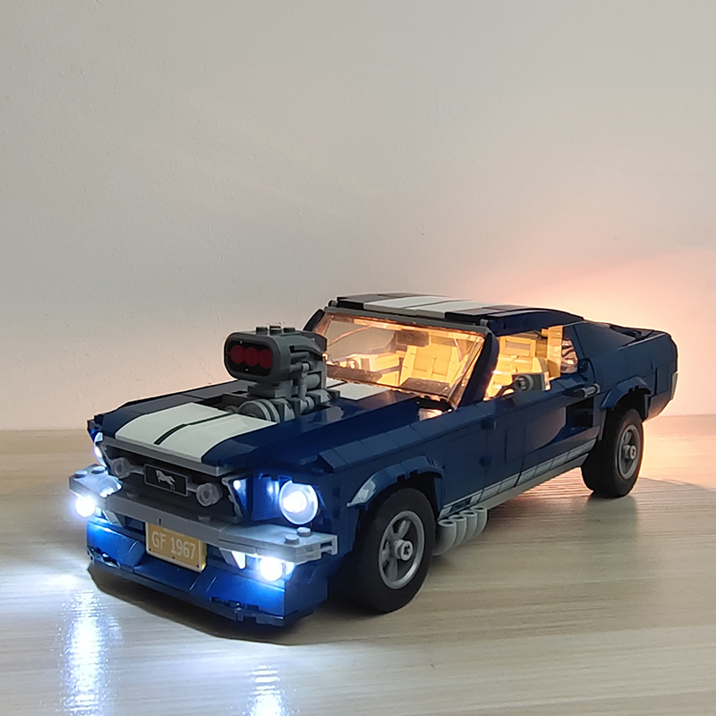 LED Light Set For 10265 compat - Model Kit Mustang reseña y precio
