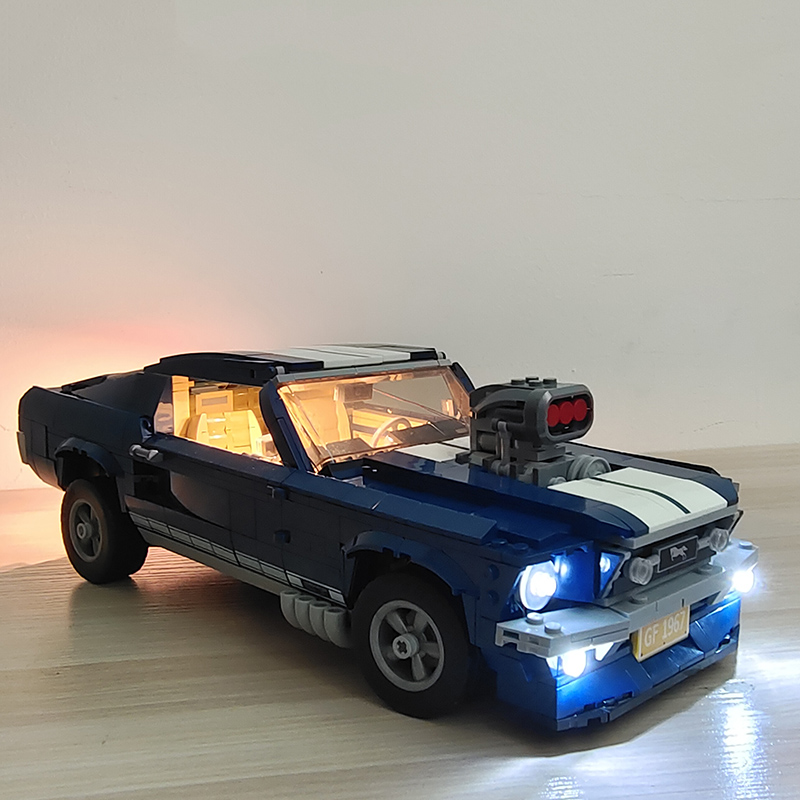 LED Light Set For 10265 compat - Model Kit Mustang reseña y precio