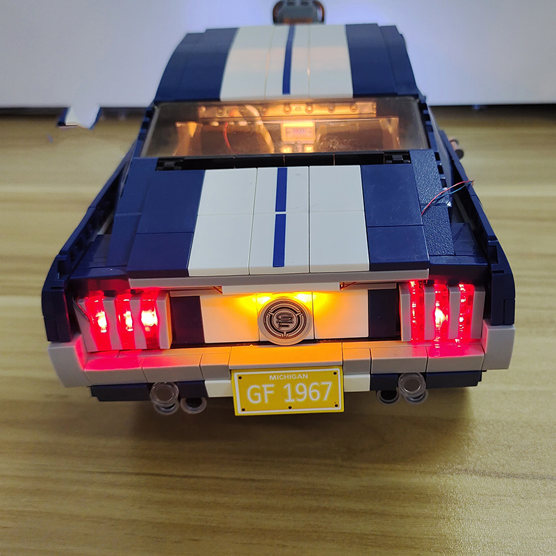 LED Light Set For 10265 compat - Model Kit Mustang reseña y precio