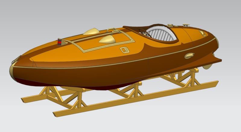 1/6  15 RC Racing Yacht Wooden - Model Kit Yacht reseña y precio