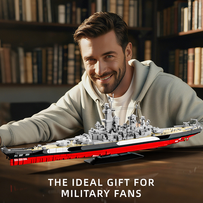 Military 1:300 USS Missouri Bu - Model Kit Uss Missouri reseña y precio