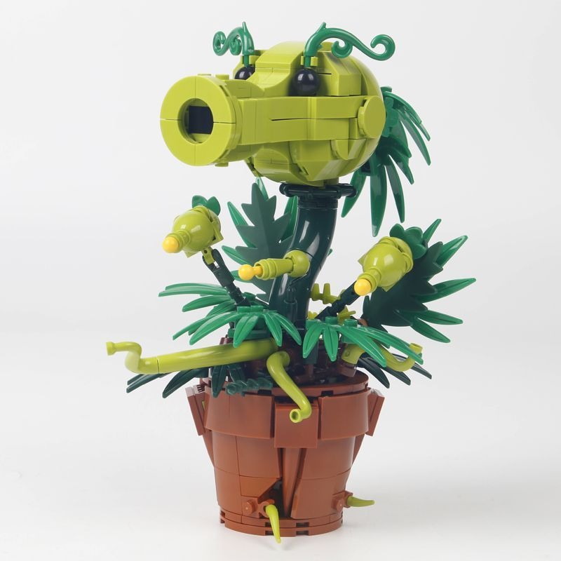 Plants vs. Zombies Carnivorous - Model Kit Vs Lego reseña y precio