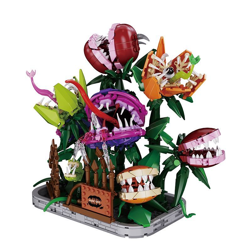Plants vs. Zombies Carnivorous - Model Kit Vs Lego reseña y precio