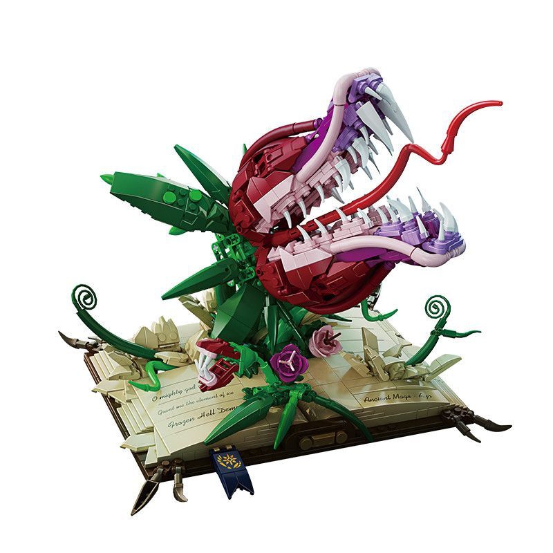 Plants vs. Zombies Carnivorous - Model Kit Vs Lego reseña y precio