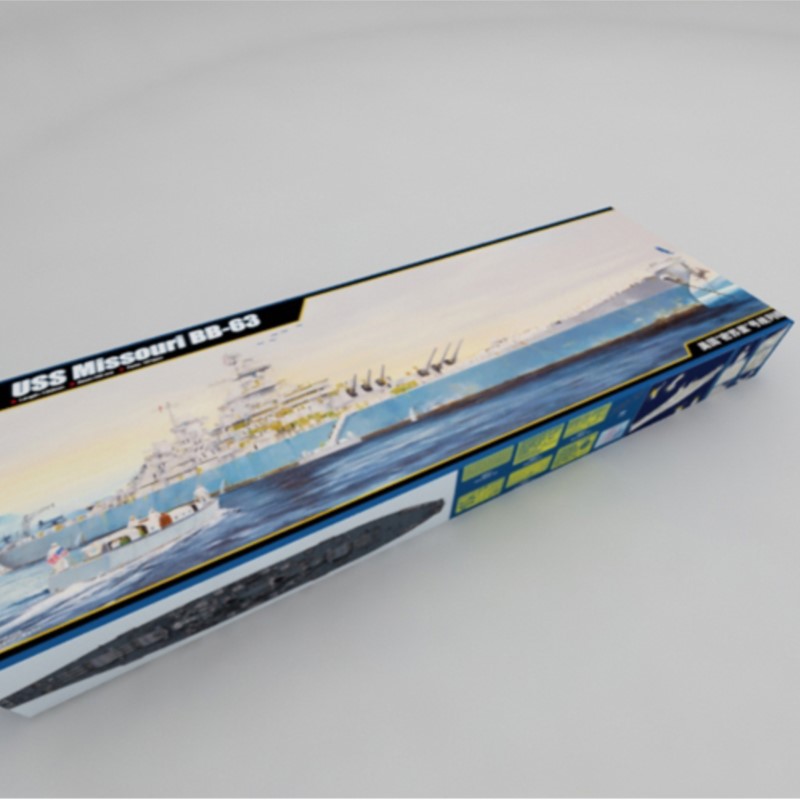 Trumpeter 1/200 USA USS Missou - Model Kit Uss Missouri reseña y precio