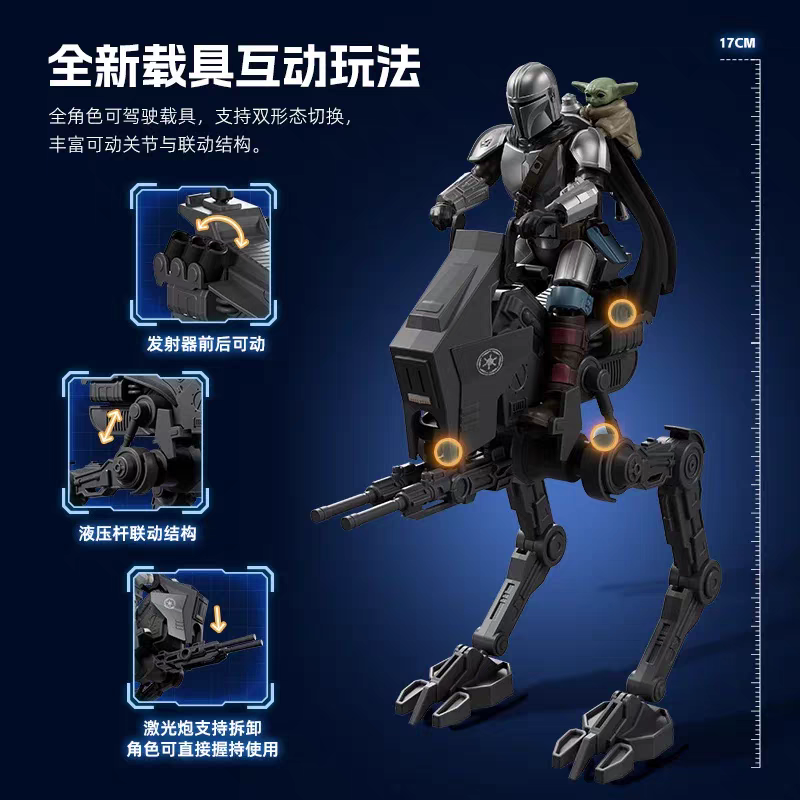 Blokees Star Wars Champion Cla - Model Kit Star Wars reseña y precio