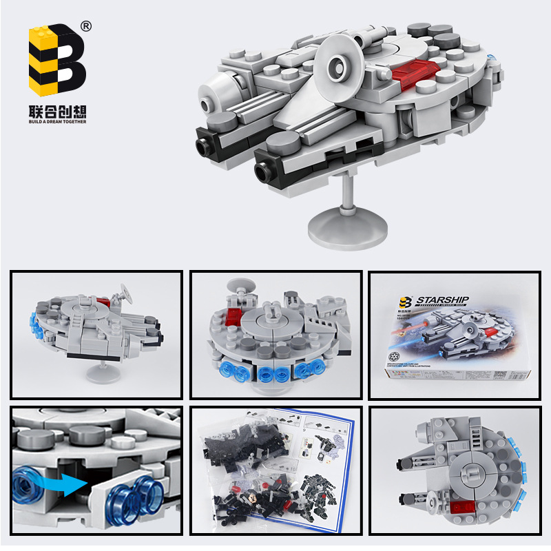 104PCS Star Plan Millennium Fa - Model Kit Lucario reseña y precio
