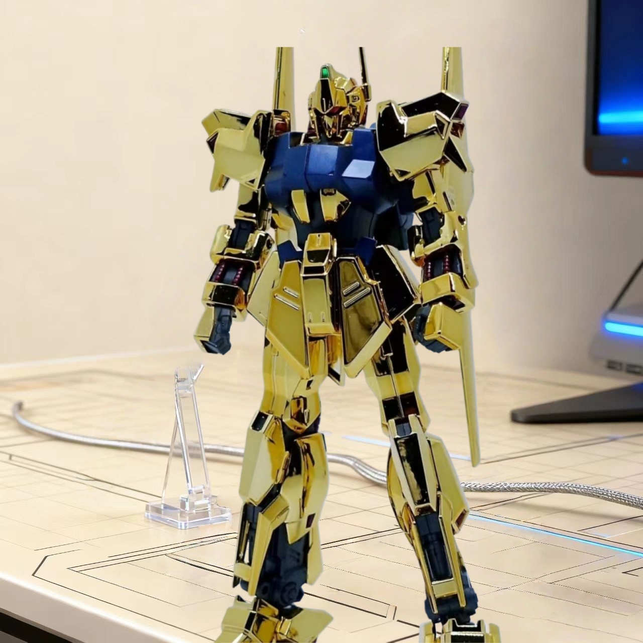 Hayaku Shiki HG 1/144 MSN-0010 - Model Kit Hg reseña y precio