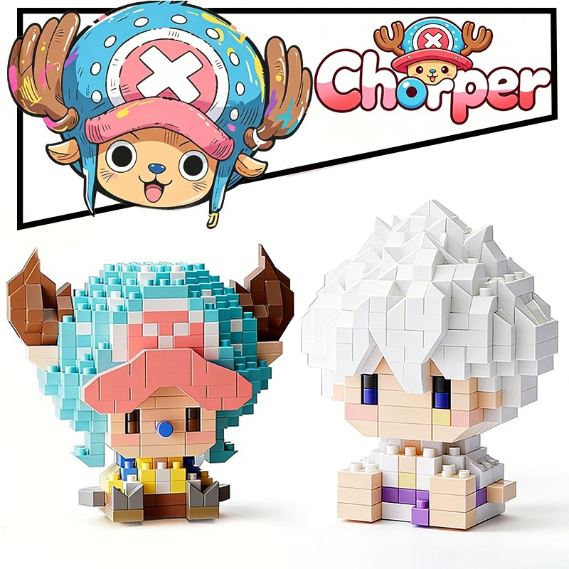 Anime Building Block Chopper B - Model Kit Gundam Bandai reseña y precio