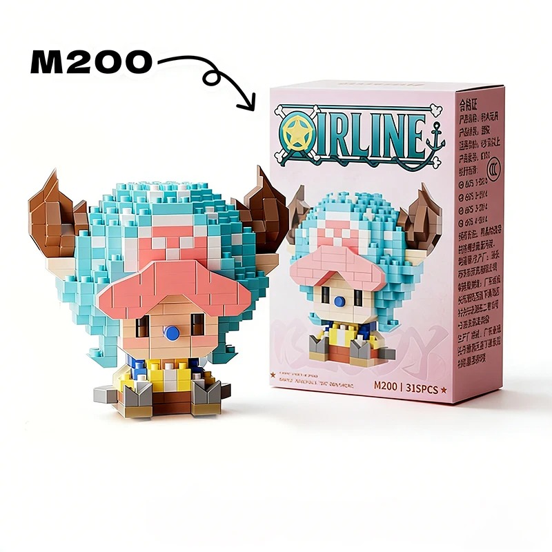 Anime Building Block Chopper B - Model Kit Gundam Bandai reseña y precio