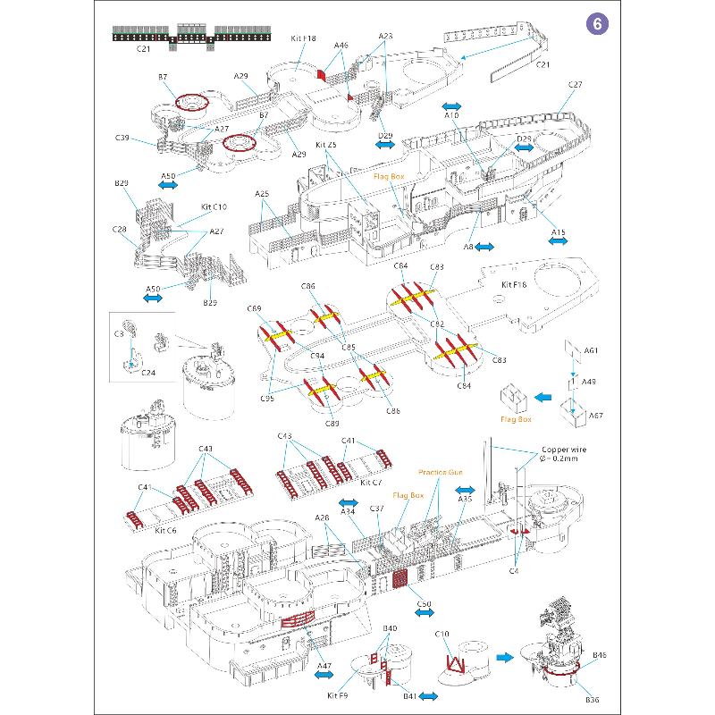 1/700 USS Missouri Battleship  - Model Kit Uss Missouri reseña y precio