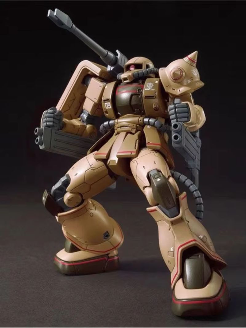 Hg 1/144 Gto Ms-06c-6/R6 Zaku  - Model Kit Zaku reseña y precio