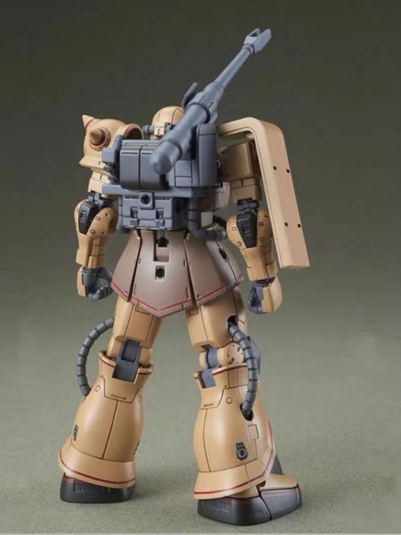 Hg 1/144 Gto Ms-06c-6/R6 Zaku  - Model Kit Zaku reseña y precio