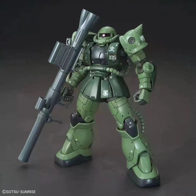 Hg 1/144 Gto Ms-06c-6/R6 Zaku  - Model Kit Zaku reseña y precio