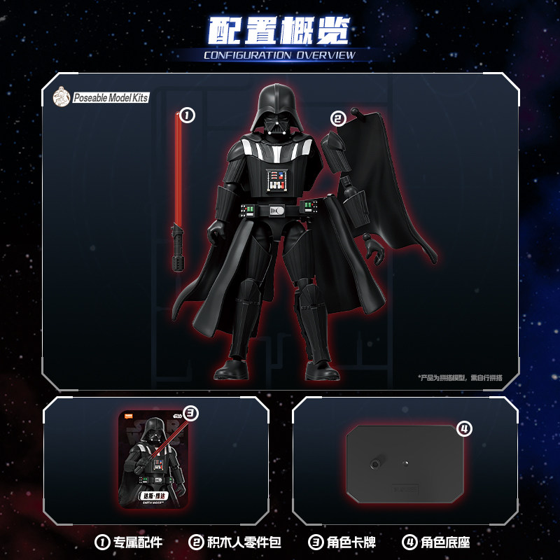 Blokees Star Wars Galaxy Vol.2 - Model Kit Star Wars reseña y precio