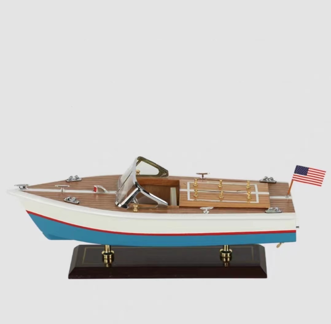 Chris 235 Wood Speed Boat Mode - Model Kit Yacht reseña y precio