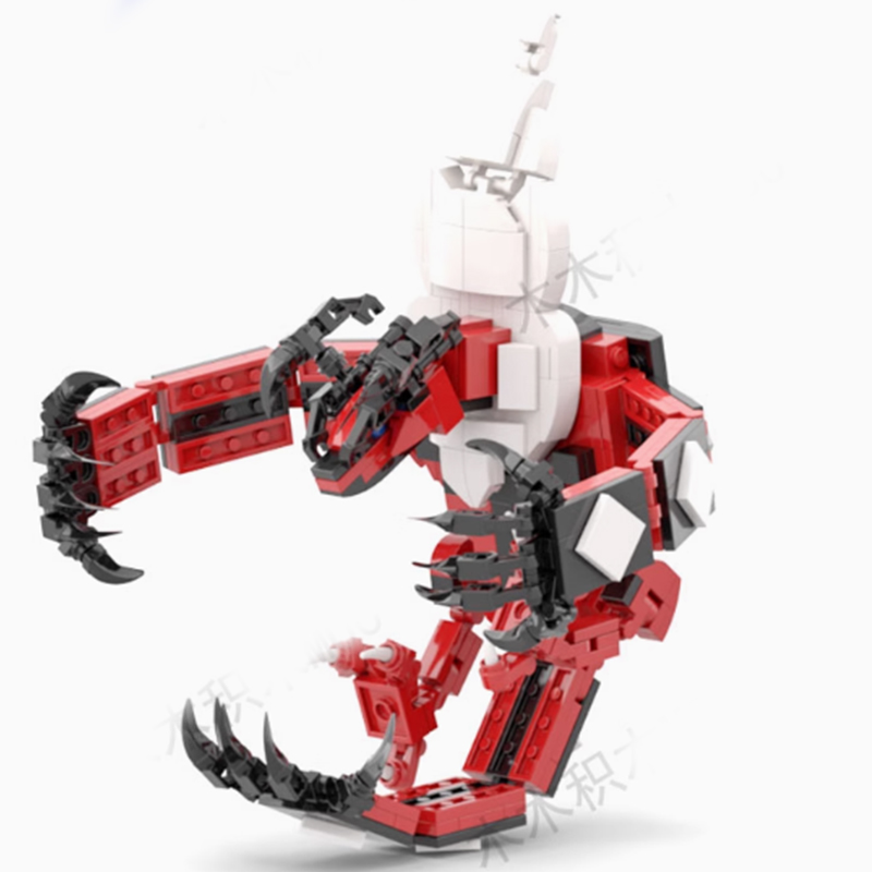 MOC Anime Figure Building Bloc - Model Kit Yveltal reseña y precio