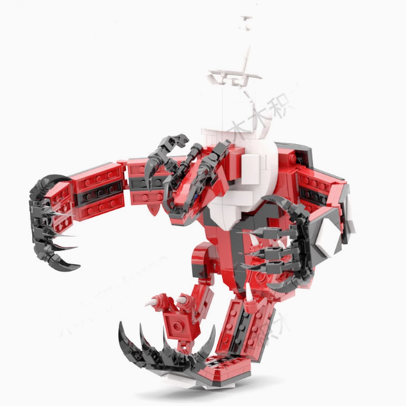 MOC Anime Figure Building Bloc - Model Kit Yveltal reseña y precio