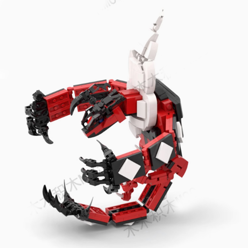 MOC Anime Figure Building Bloc - Model Kit Yveltal reseña y precio