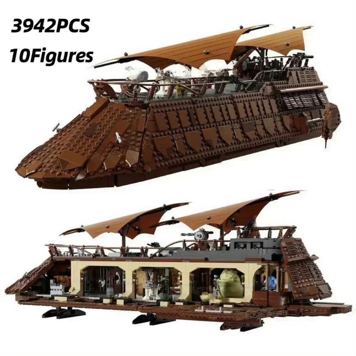 2026new 3942pcs Sail Barge Bui - Model Kit Lucario reseña y precio