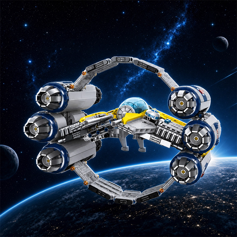 Space Wars MOC Building Blocks - Model Kit Star Wars reseña y precio