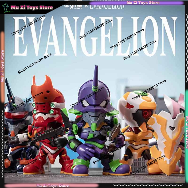 Soskill Evangelion Q Version A - Model Kit Gundam Bandai reseña y precio