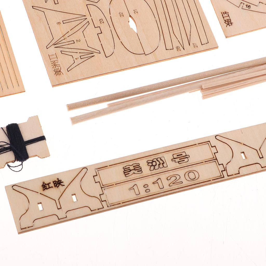 Model Ship Wood Kit Sailboat 3 - Model Kit Yacht reseña y precio