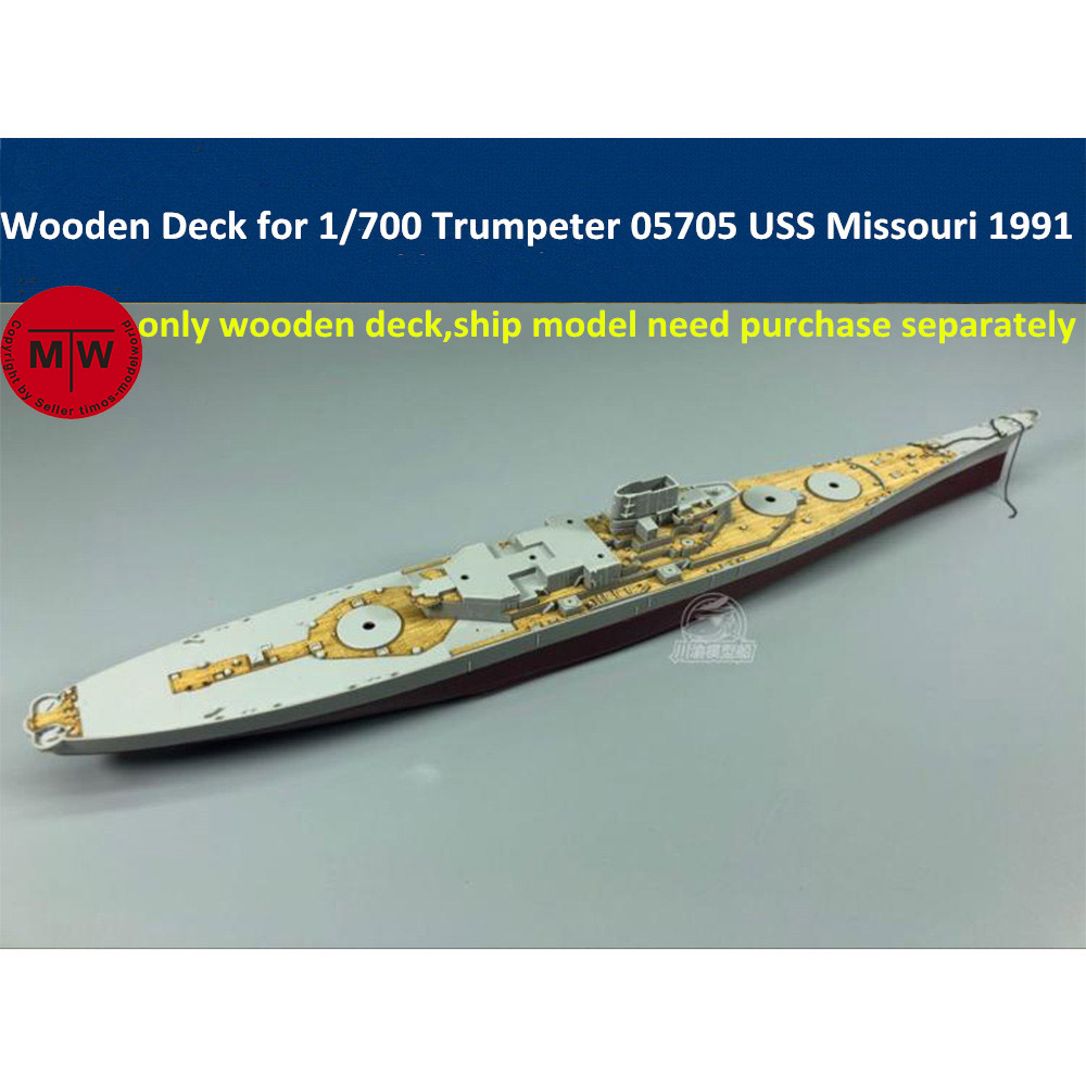 1/700 Scale Wooden Deck for Tr - Model Kit Uss Missouri reseña y precio